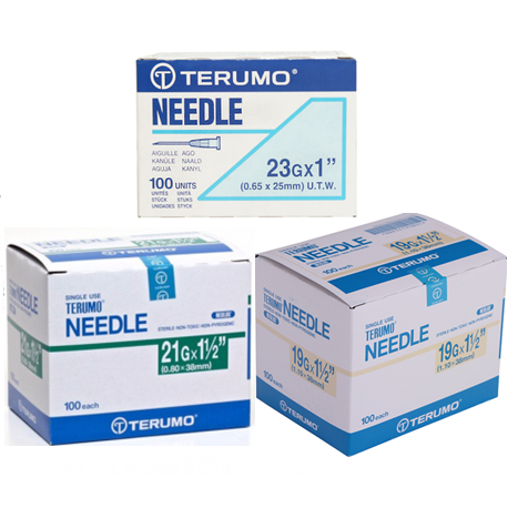 Terumo Disposable Dental needles 30G x 7/8'' (100pcs/Box)